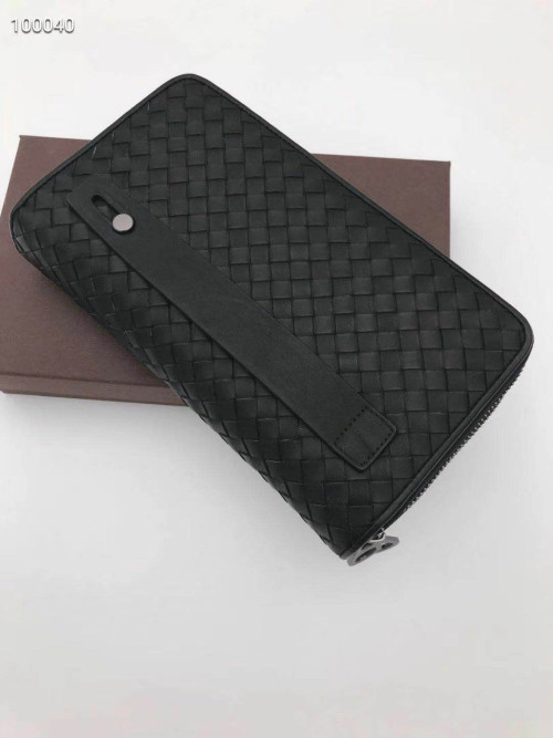 Bottega Veneta 보테가베네타 지퍼장지갑 (양가죽)