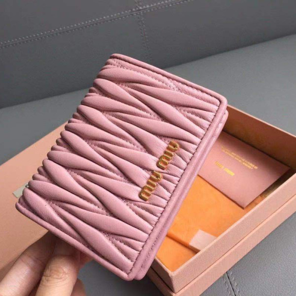Miumiu 2020 여성용 클래식 지갑