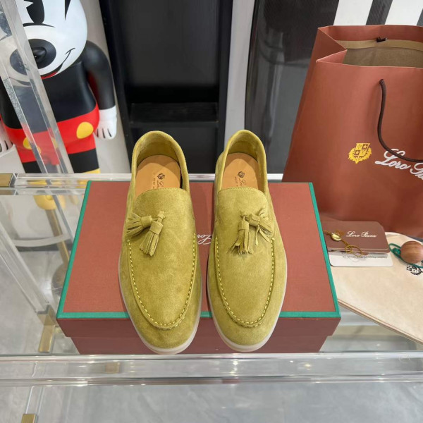 [Loro Piana] 로로피아나 스웨이드 소재 태슬 로퍼