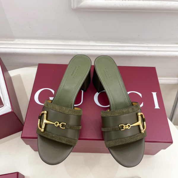 [ Gucci ] 구찌 홀스빗 슬라이드 샌들