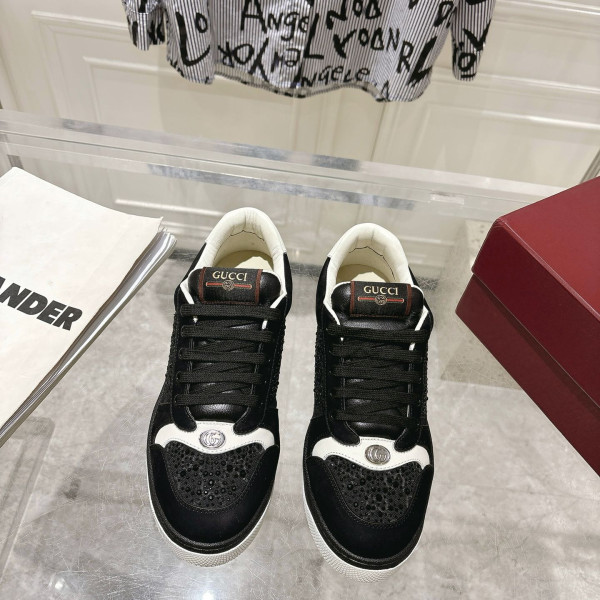 [ Gucci ] 구찌 GG 스크리너 웹 스니커즈