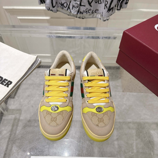 [ Gucci ] 구찌 GG 스크리너 웹 스니커즈
