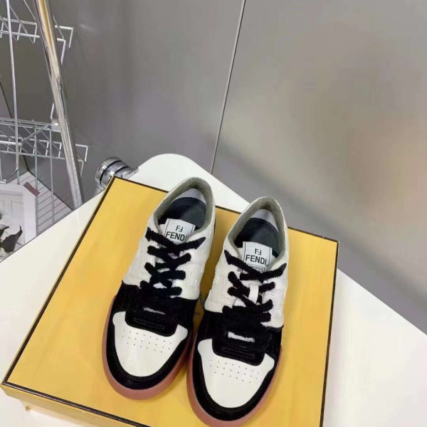 [Fendi] 펜디 매치 스웨이드 로우탑 스니커즈