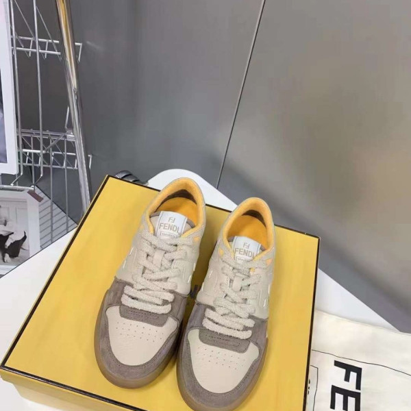 [Fendi] 펜디 매치 스웨이드 로우탑 스니커즈
