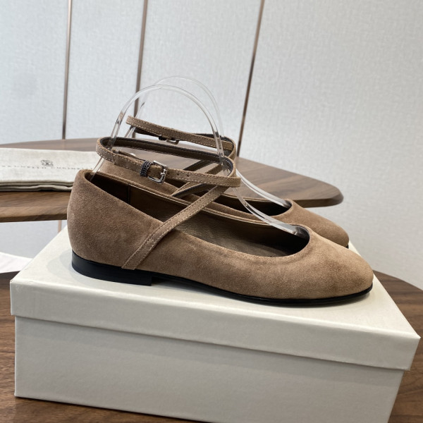 [ Brunello Cucinelli ] 브루넬로 쿠치넬리 메리제인 플랫