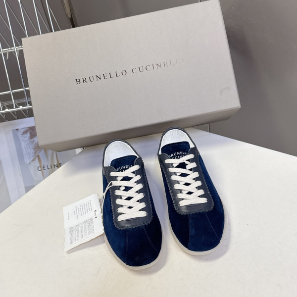 [ Brunello Cucinelli ] 브루넬로 쿠치넬리 스웨이드 스니커즈