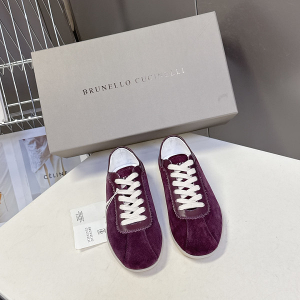 [ Brunello Cucinelli ] 브루넬로 쿠치넬리 스웨이드 스니커즈