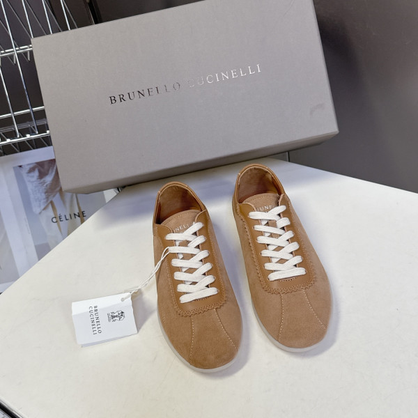 [ Brunello Cucinelli ] 브루넬로 쿠치넬리 스웨이드 스니커즈