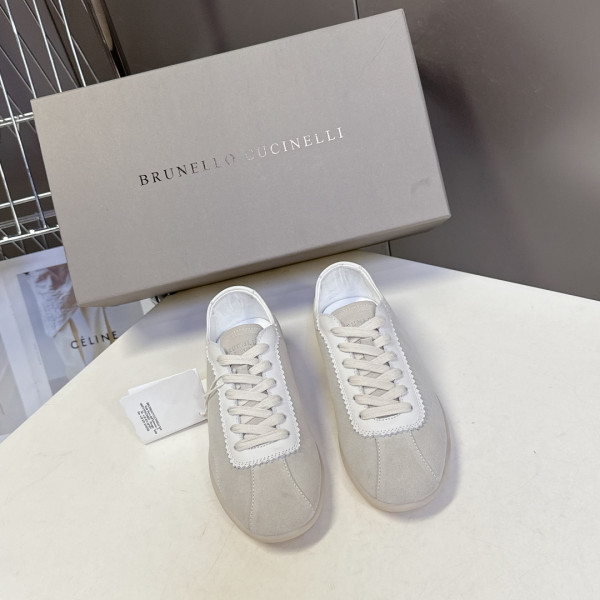 [ Brunello Cucinelli ] 브루넬로 쿠치넬리 스웨이드 스니커즈