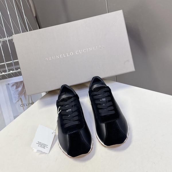 [ Brunello Cucinelli ] 브루넬로 쿠치넬리 가죽 스니커즈
