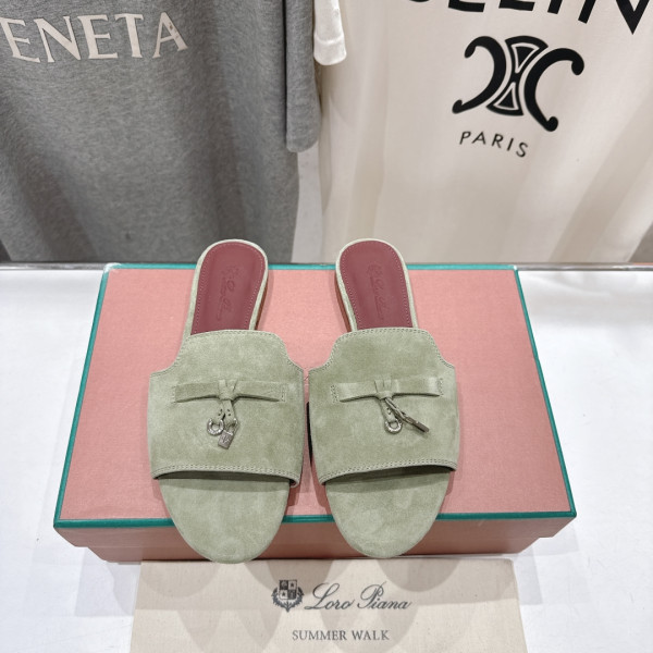 [ Loro Piana ] 로로피아나 썸머 참스 샌들