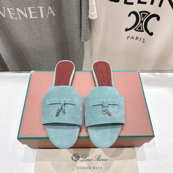 [ Loro Piana ] 로로피아나 썸머 참스 샌들