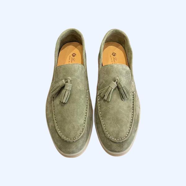 [Loro Piana] 로로피아나 스웨이드 태슬 로퍼