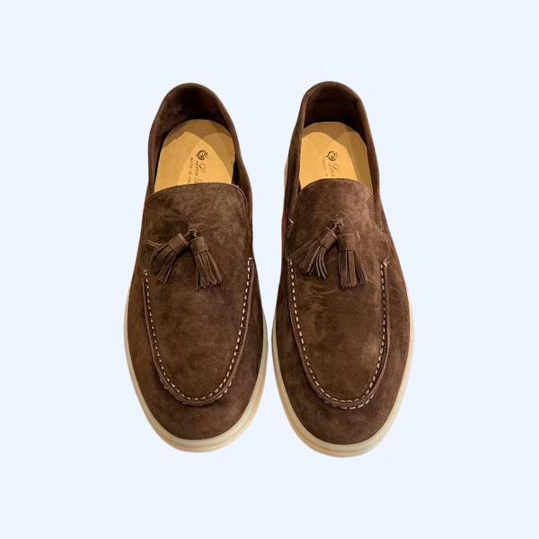 [Loro Piana] 로로피아나 스웨이드 태슬 로퍼
