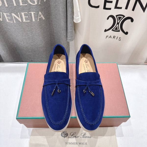 [ Loro Piana ] 로로피아나 썸머 참스 워크 로퍼