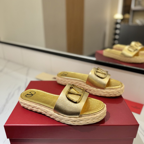 [ Valentino ] 발렌티노 V로고 에스파듀 샌들