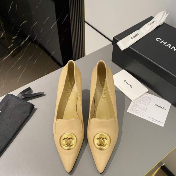 [Chanel] 샤넬 레더 캡토 슬링백 샌들