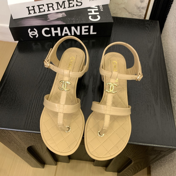 [ Chanel ] 샤넬 CC 쪼리 샌들