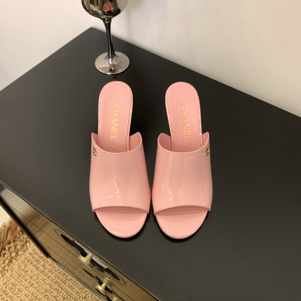 [ Chanel ] 샤넬 페이던트 뮬 힐
