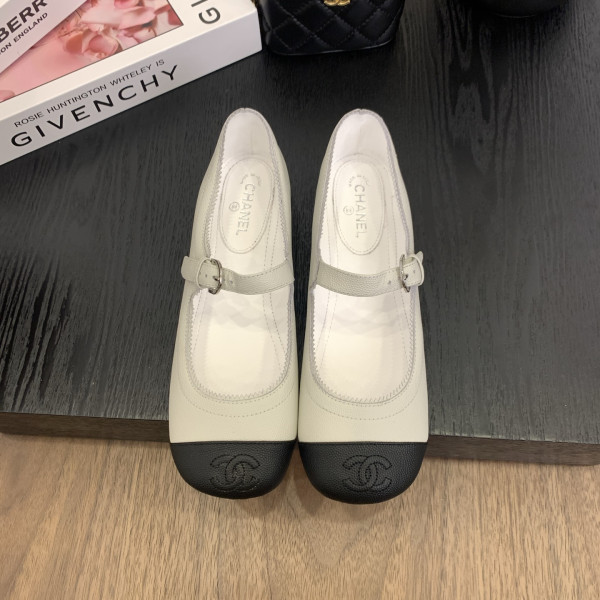 [ Chanel ] 샤넬 메리제인 플랫 슈즈