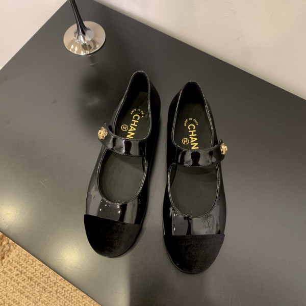 [ Chanel ] 샤넬 메리제인 플랫슈즈