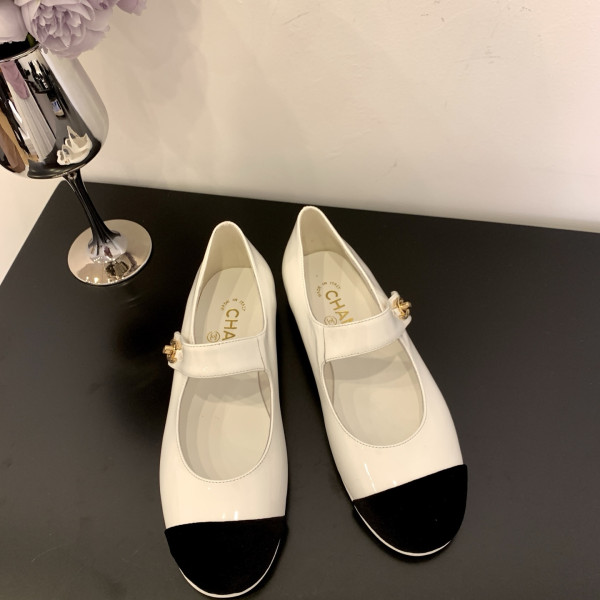[ Chanel ] 샤넬 메리제인 플랫슈즈
