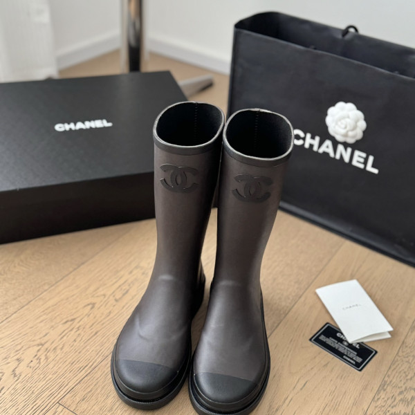 [ Chanel ] 샤넬 레인부츠