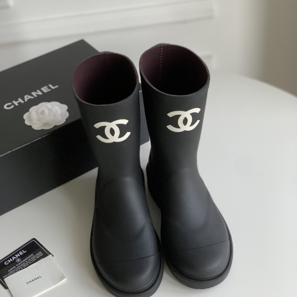 [ Chanel ] 샤넬 레인부츠