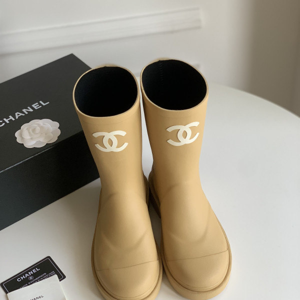 [ Chanel ] 샤넬 레인부츠
