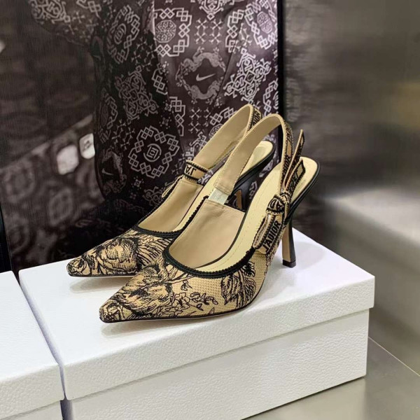 [Dior] 디올 자디올 슬링백 펌프스