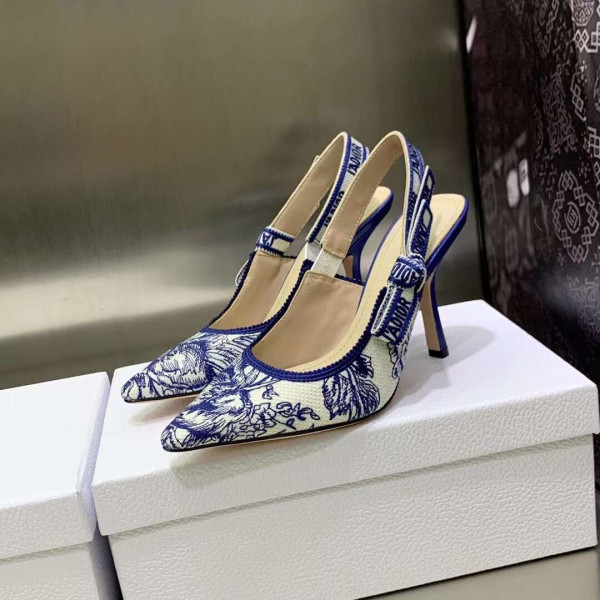 [Dior] 디올 자디올 슬링백 펌프스