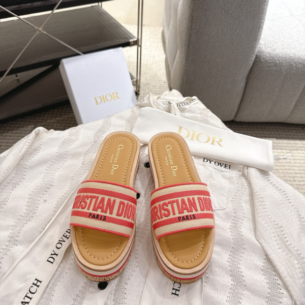 [ Dior ] 디올 디웨이 플랫폼 뮬