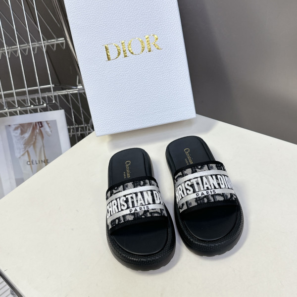 [ Dior ] 디올 슬라이드 샌들