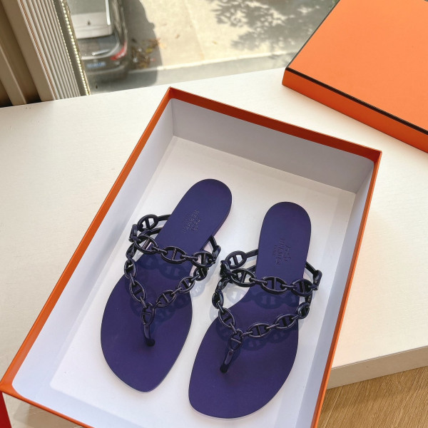 [ Hermes ] 에르메스 아일랜드 젤리 슈즈