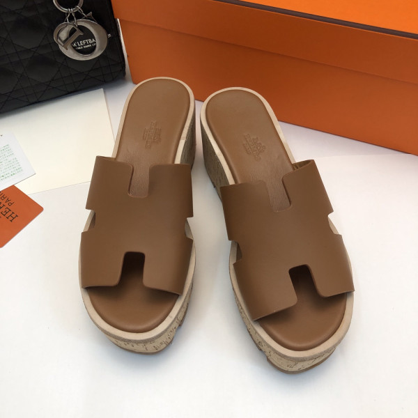 [ Hermes ] 에르메스 에제 웨지 샌들