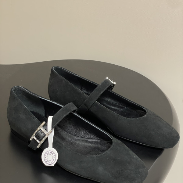 [ Hermes ] 에르메스 Jane 발레리나 플랫