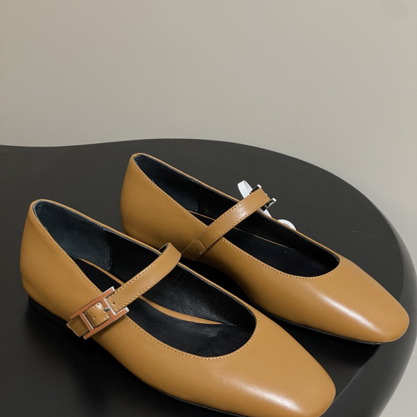 [ Hermes ] 에르메스 Jane 발레리나 플랫