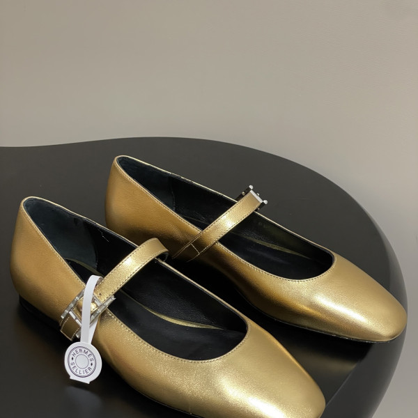 [ Hermes ] 에르메스 Jane 발레리나 플랫