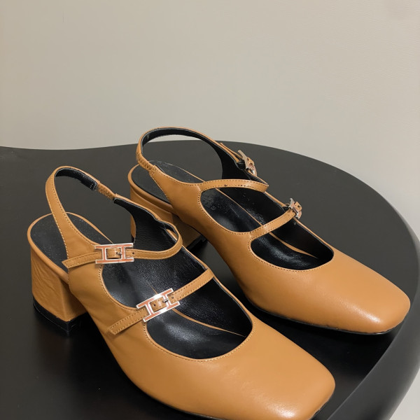 [ Hermes ] 에르메스 Jackie 50 펌프스