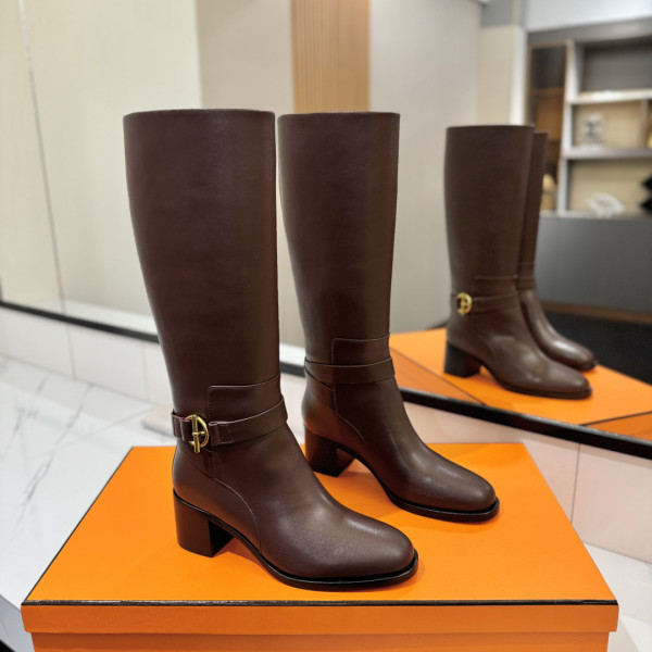 [ Hermes ] 에르메스 Justine 부츠