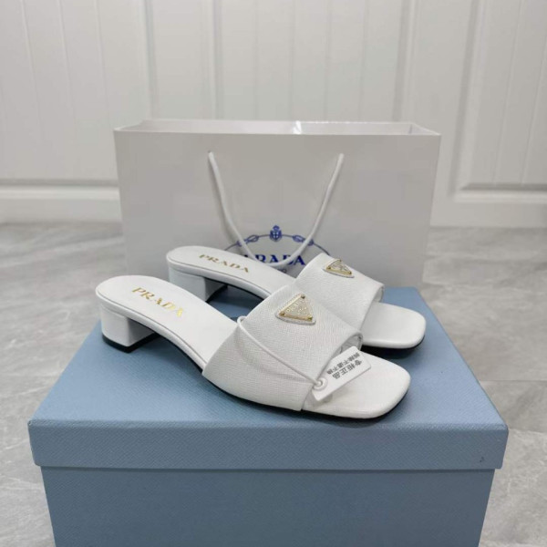 [Prada] 프라다 사피아노 뮬 슬라이드