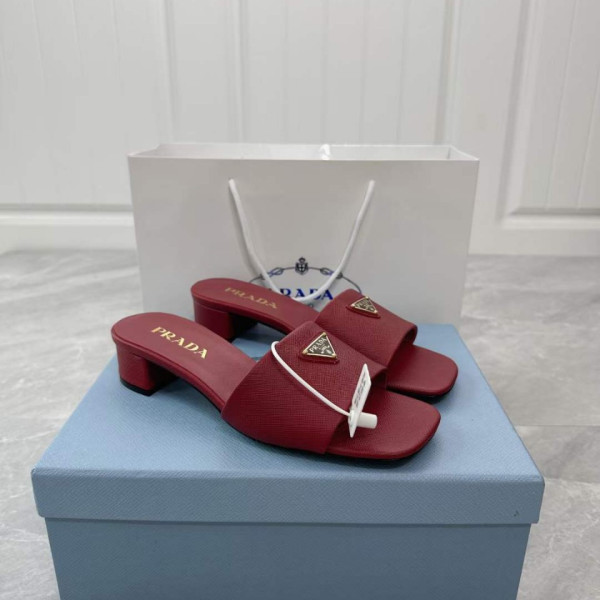 [Prada] 프라다 사피아노 뮬 슬라이드