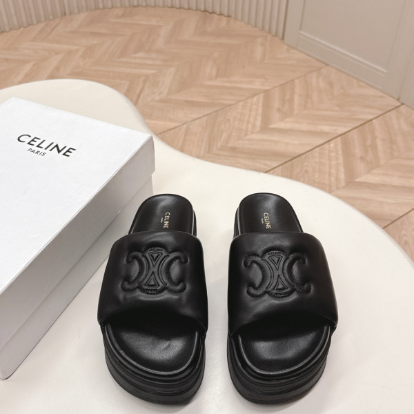[ Celine ] 셀린느 트리오페 뮬 슬리퍼