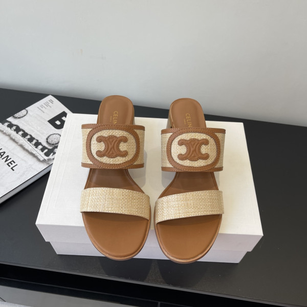 [ Celine ] 셀린느 아폴린 뮬 샌들
