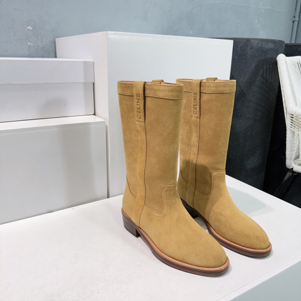 [ Celine ] 셀린느 스웨이드 부츠