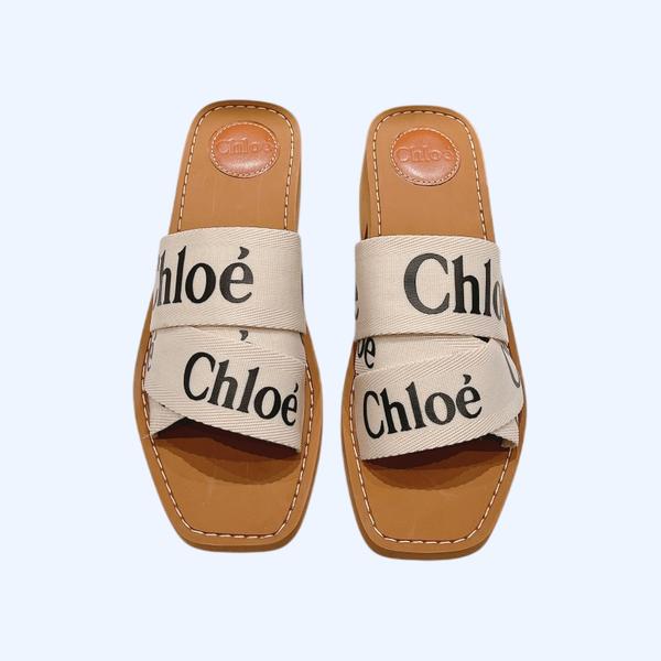 [ Chloe ] 끌로에 우디 힐 뮬