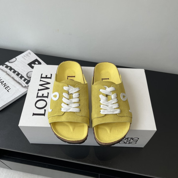 [ Loewe ] 로에베 버켄 슬라이드 샌들