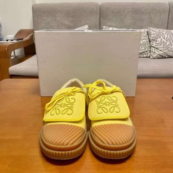 [Loewe] 로에베 아나그램 플랩 스니커즈