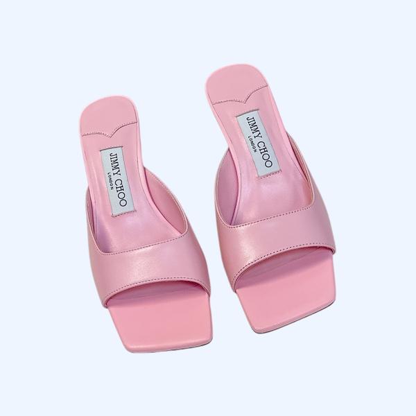 [ Jimmy Choo ] 지미추 뮬 샌들