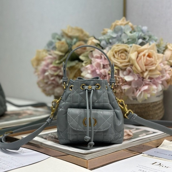 [ Dior ] 디올 Caro 미니 버킷백